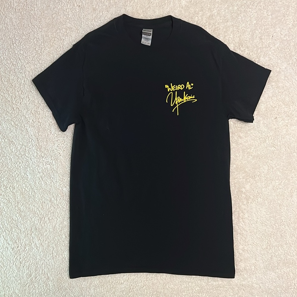 Weird Al Concert Shirt Size Small Weird Al Top 2022 Weird Al Tour Shirt Band Tee
